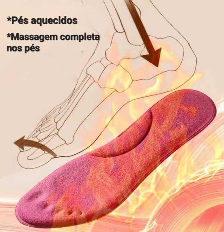 Palmilhas Ortopédicas Térmicas - HOT FEET