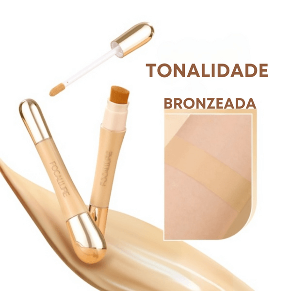 Base Prime Focallure 2 em 1 Anti-Idade