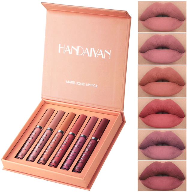 Batom Lipgloss Matte HANDAIYAN